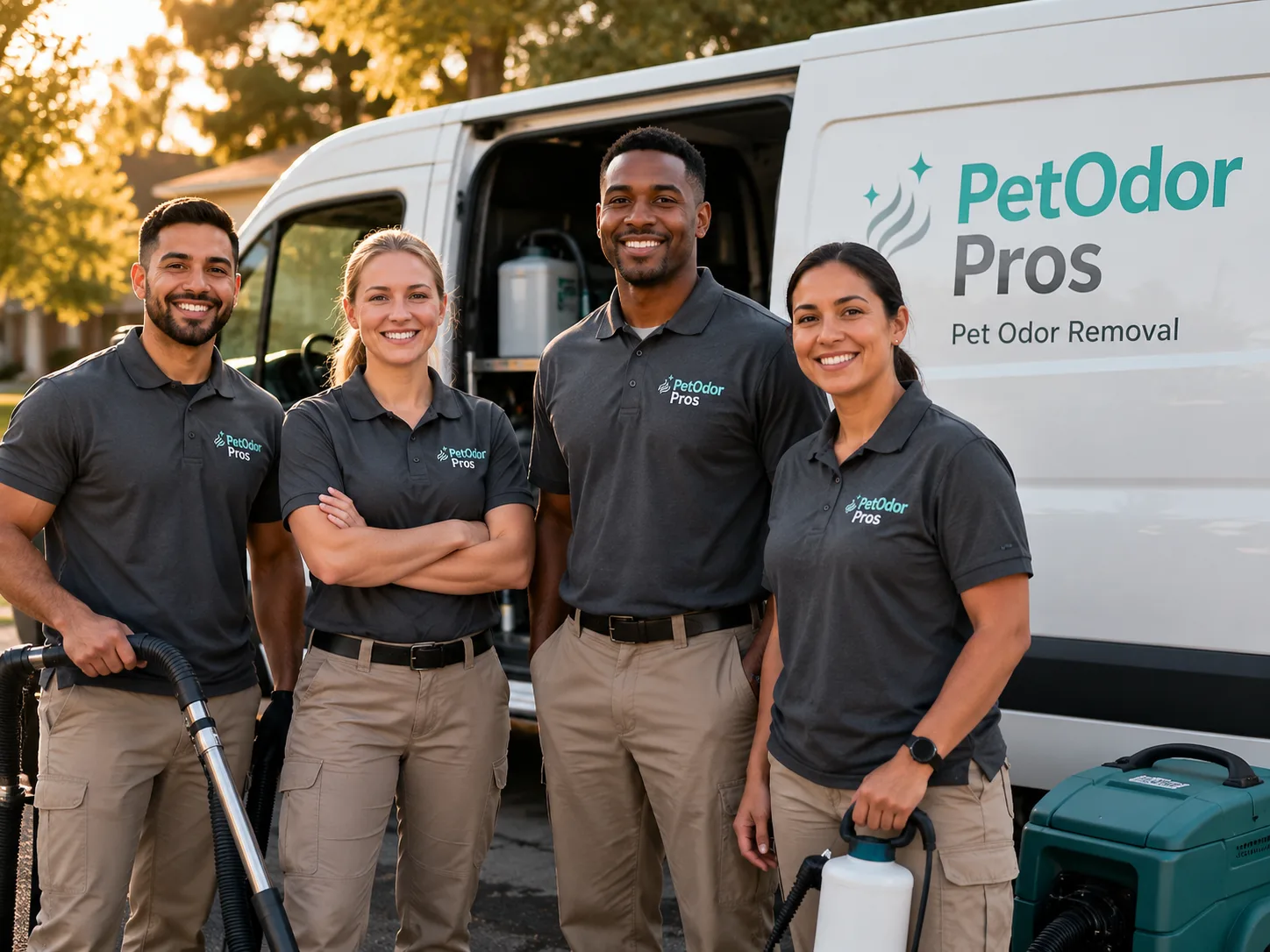 Pet Odor Removal team serving Amlin, OH